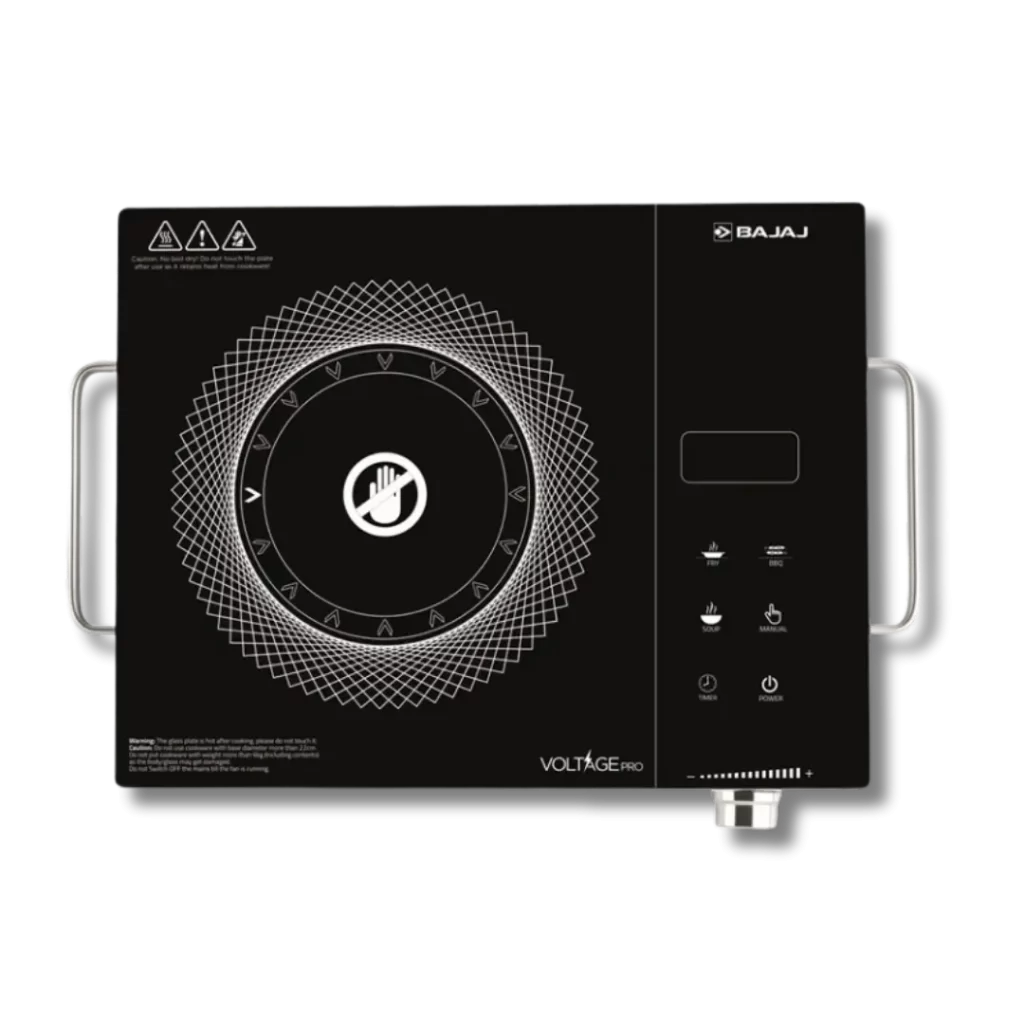 Bajaj Induction Cooktop with Smart Temperature Control