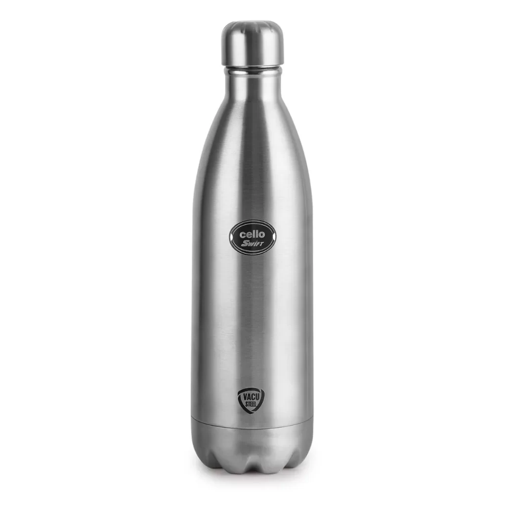 Best Water Bottles for Travel and Daily Use – Cello Swift Stainless Steel Flask